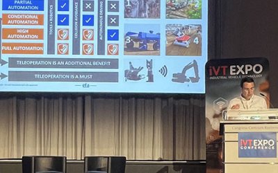 Théo Dondel spricht auf der IVT Expo 2024 über Automatisierung
