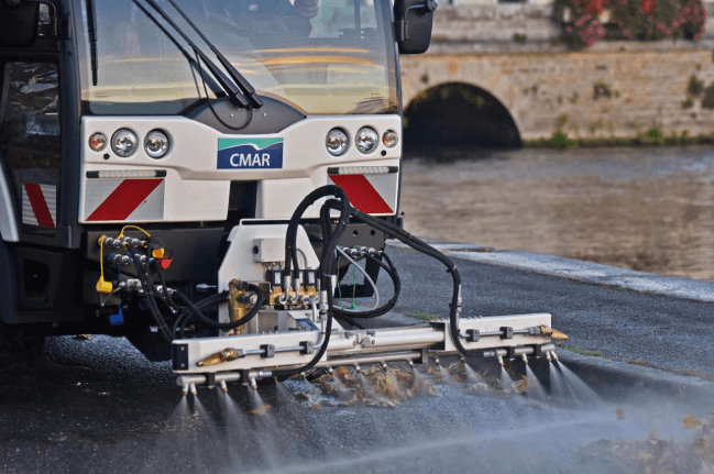 Laveuse CMAR teleoperation