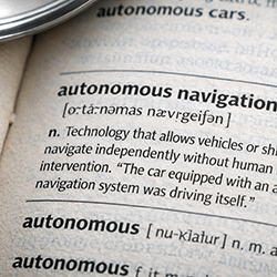 Glossary of Vision and Autonomous Navigation