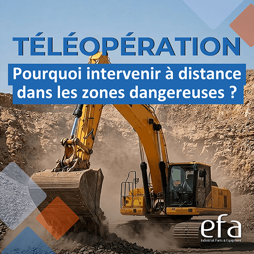 Les véhicules téléopérés dans les zones dangereuses