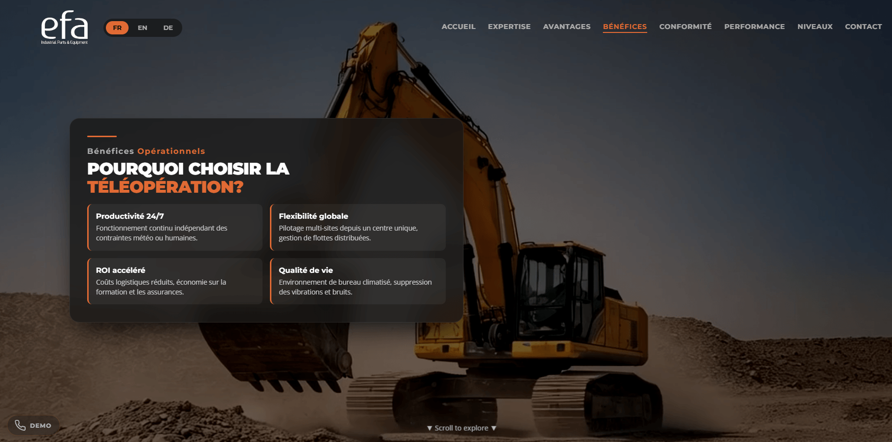 site teleoperation